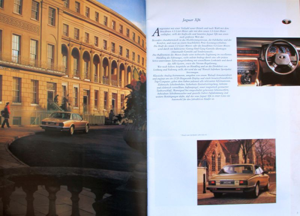 Jaguar Daimler Sedans Coupes Convertibles Modelprogram 1991 Carbrochure (2683)